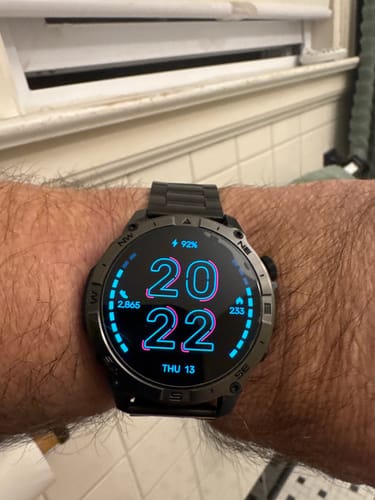 Customer photo review of ZE™ Force Smartwatch – Power Your Day, Track Your Way