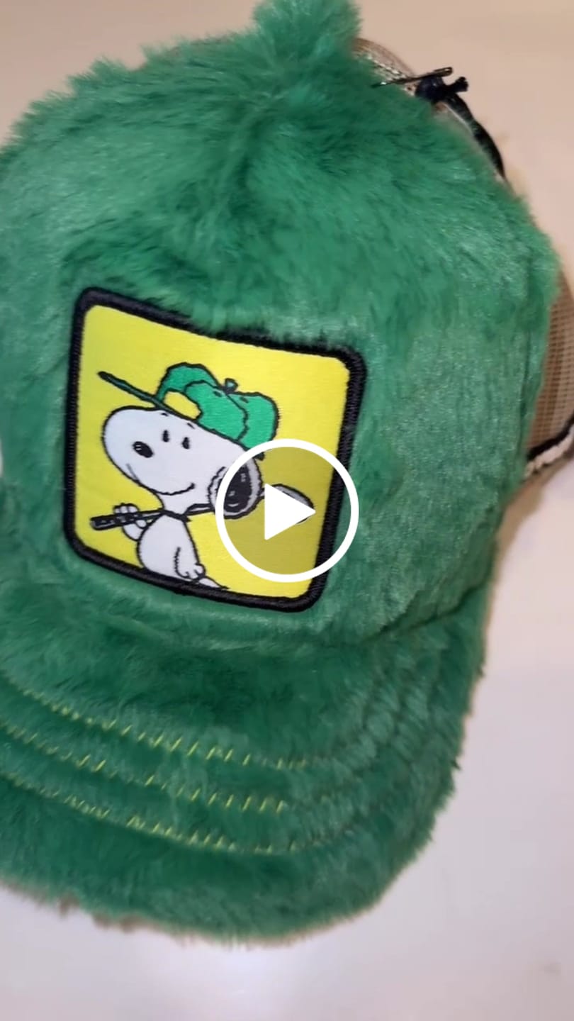 Customer video review of OVERLORD X Peanuts: Golf Snoopy Trucker Cap