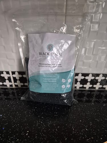 Customer photo review of Black Coral Hard Wax 1kg