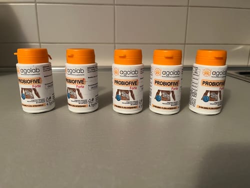 Customer photo review of Probiofive Forte - Probiotico