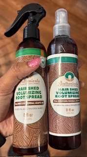 Customer photo review of HAIR SHED VOLUMIZING ROOT SPREAD Tea Spritzer/Herbal Leave-in