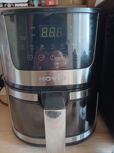 Customer photo review of Air Fryer Novio Grill & Fry