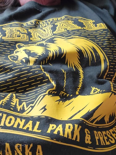Customer photo review of Denali National Park Vintage Tee