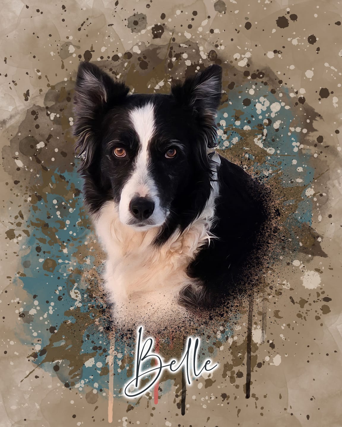 Customer photo review of Portrait Aqua Art