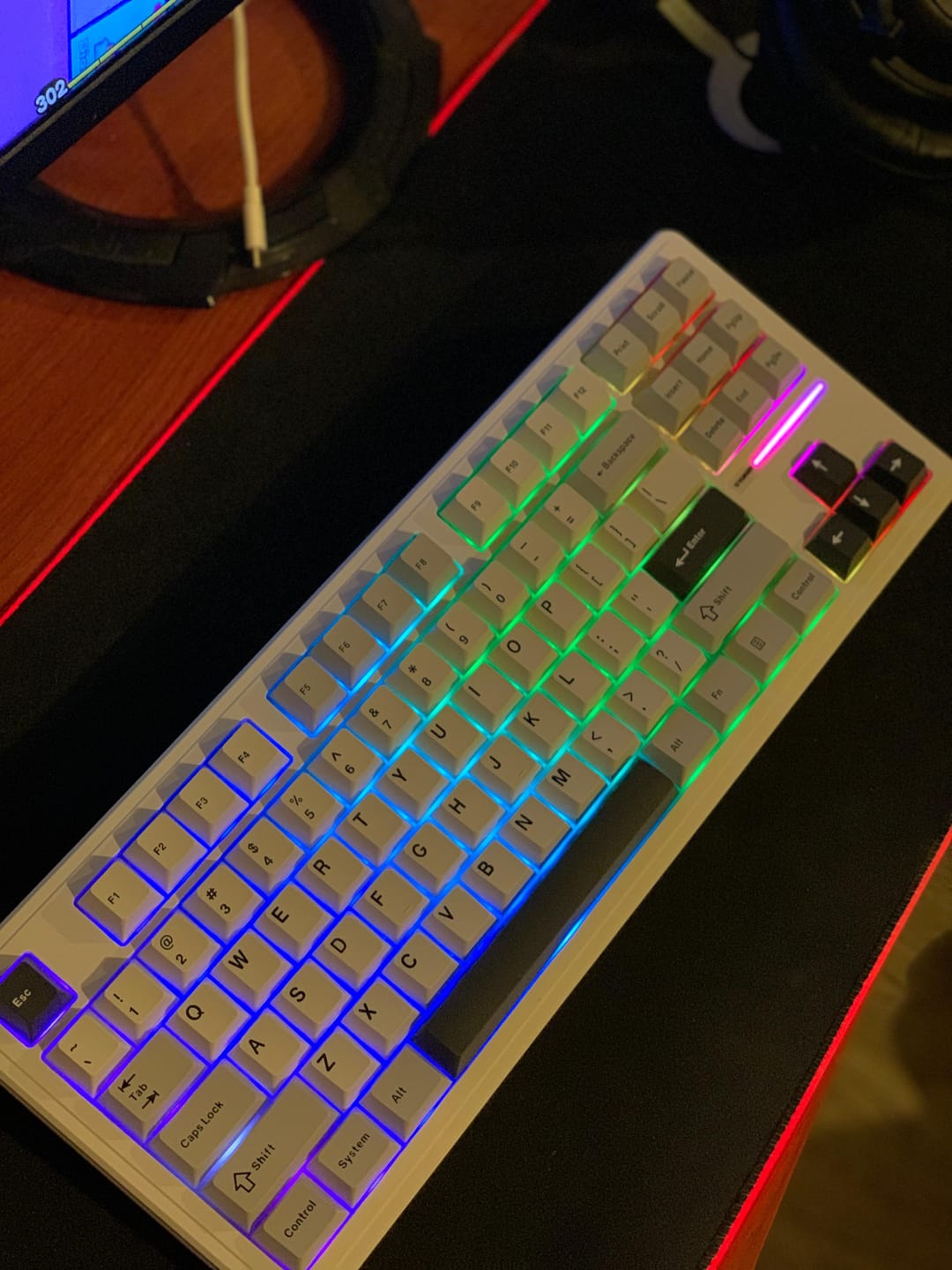 Customer photo review of YUNZII YZ87 Mekanik Klavye