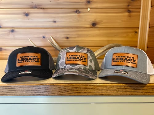 Customer photo review of Premium Custom Leather Patch Hats (Wholesale)