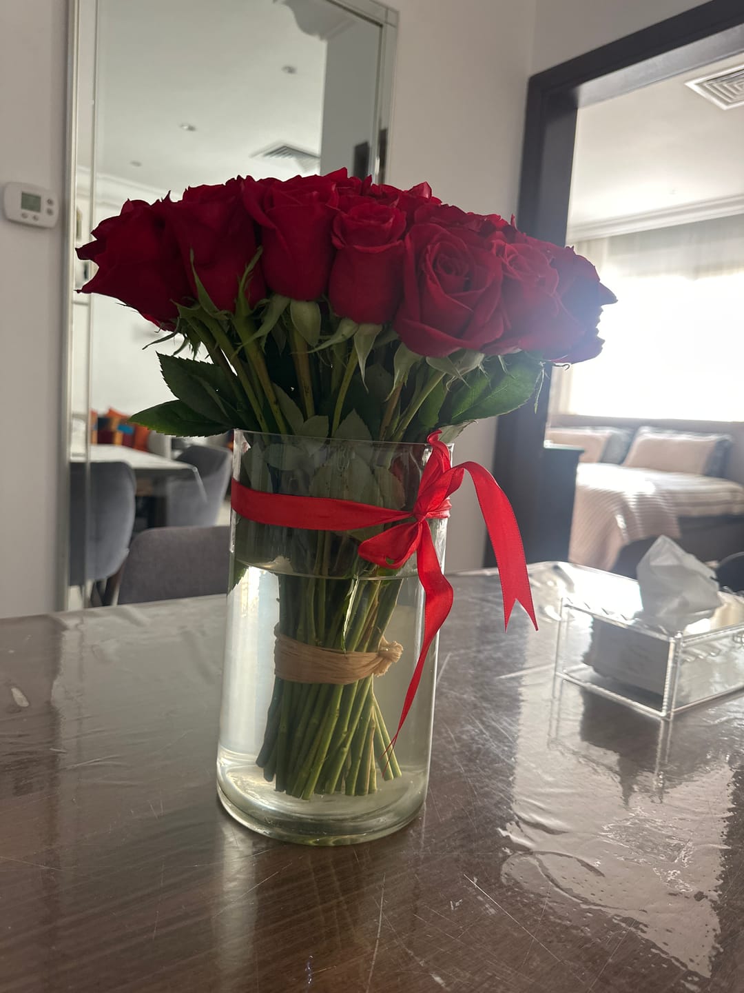 Customer photo review of 50 Stunning Red Roses