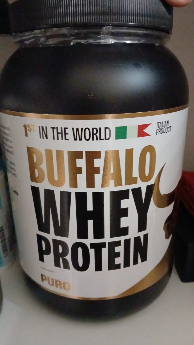 Customer photo review of Buffalo Whey Protein - Puro