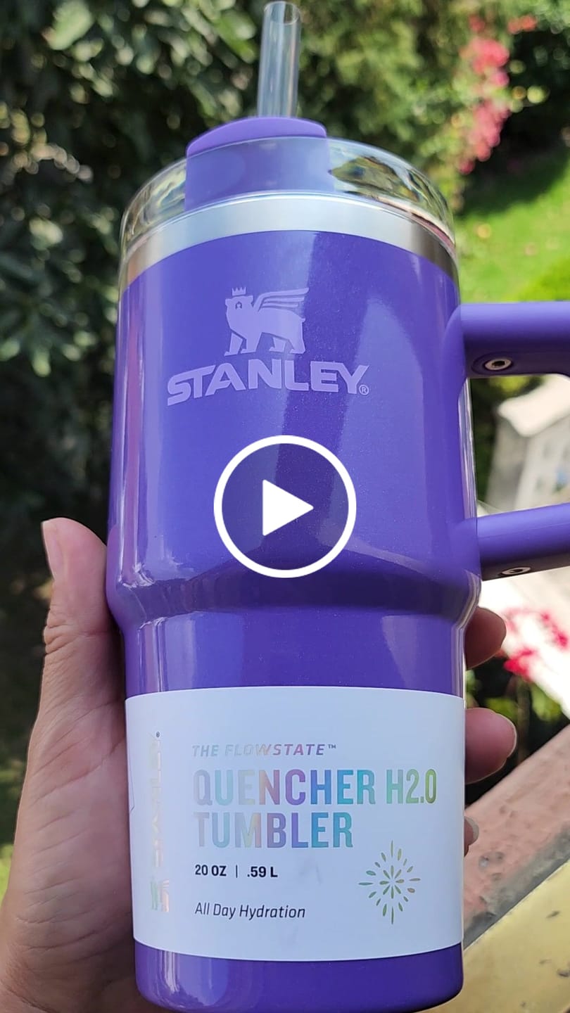 Customer video review of Stanley Quencher H2.0 Flowstate™ Tumbler Wonderland | 591ML