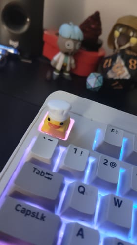 Customer photo review of Mystery Keycap - Costume Party