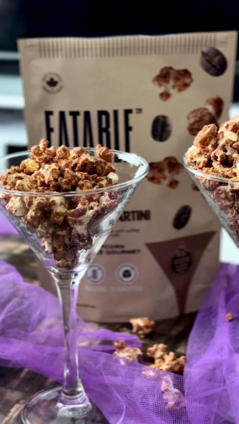 Customer photo review of Chocolate Espresso Martini (3.8oz) - Milk Chocolate Kettle Corn