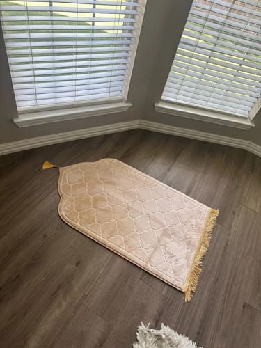 Customer photo review of Prayer Mat - Foam Padded