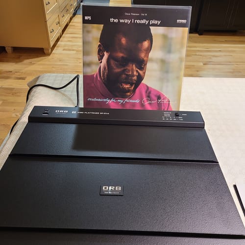 Customer photo review of ORB Audio - DF-01IA+ Disc Flattener / Record Flattener