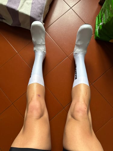 Customer photo review of AERO OVERSHOES – UCI Legal & Extended Length