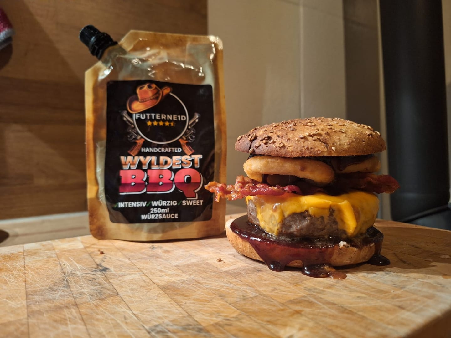 Customer photo review of WYLDEST BBQ 250ml