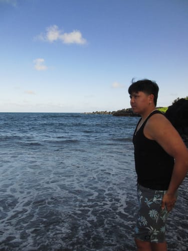 Customer photo review of 10.5 oz Cotton Tank Top - Gray