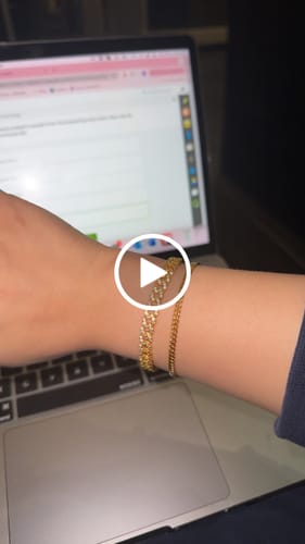 Customer video review of gabi bracelet