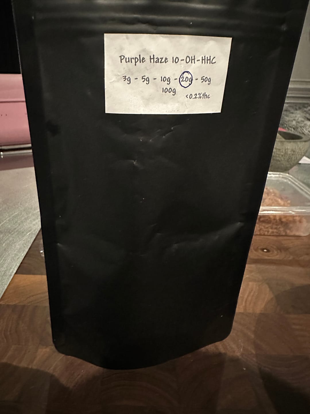 Customer photo review of Fleur 10-OH-HHC - Purple Haze 35%