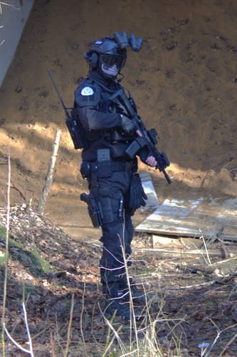 Customer photo review of Bluetooth Noisecanceling Tactical Headset