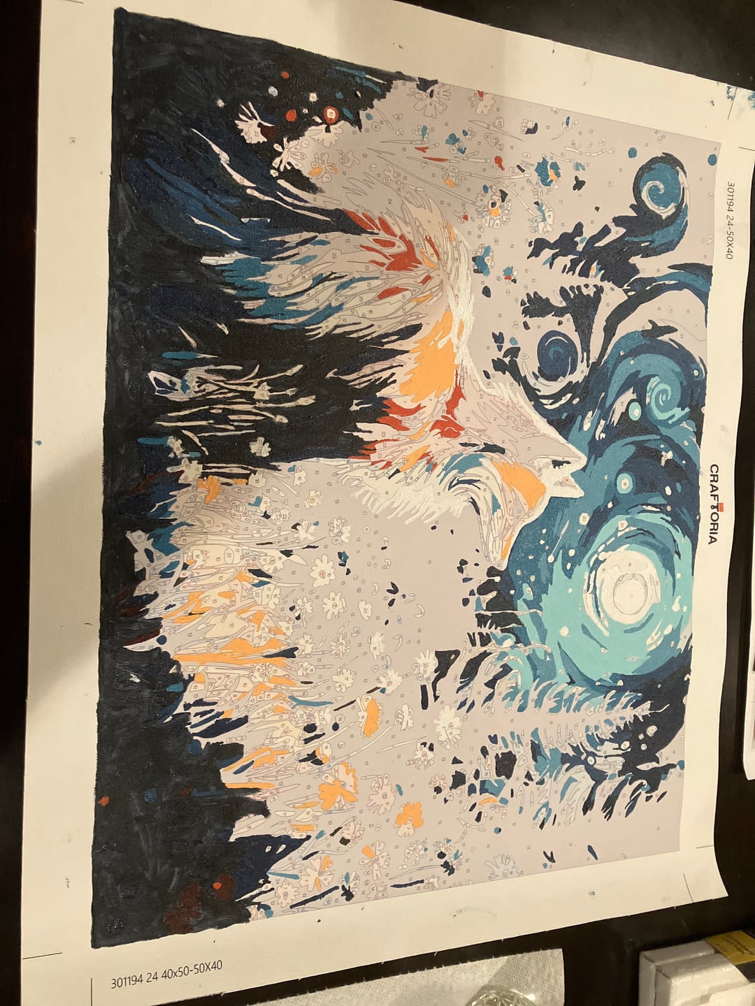Customer photo review of Abstract Fox Nocturnal