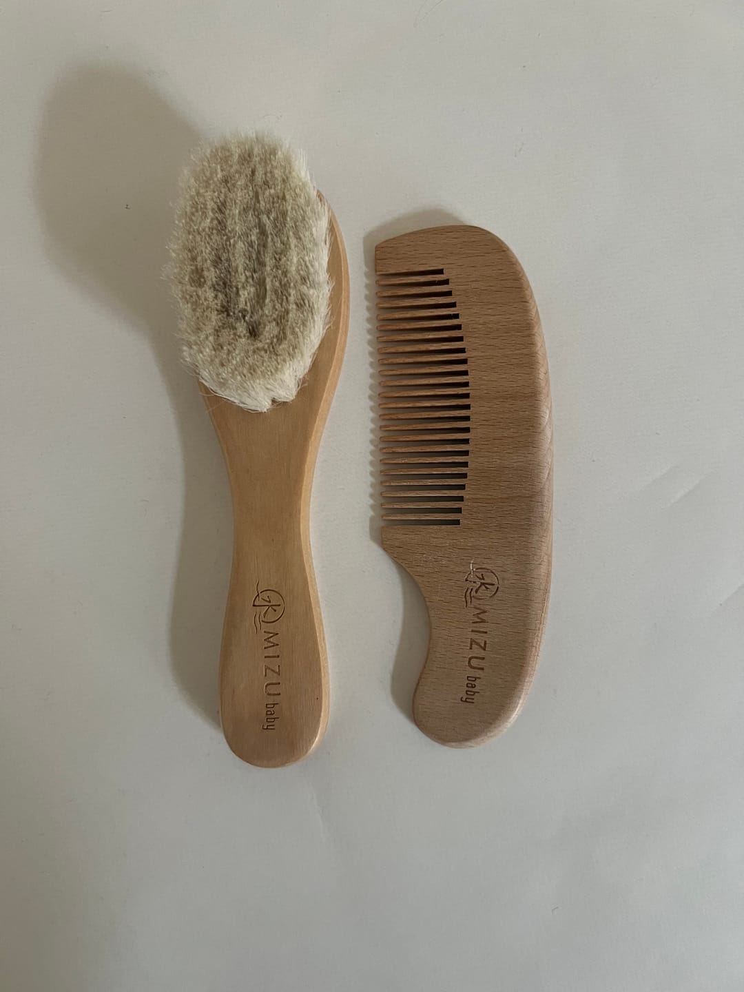 Customer photo review of Mami - Set spazzola e pettine in bamboo
