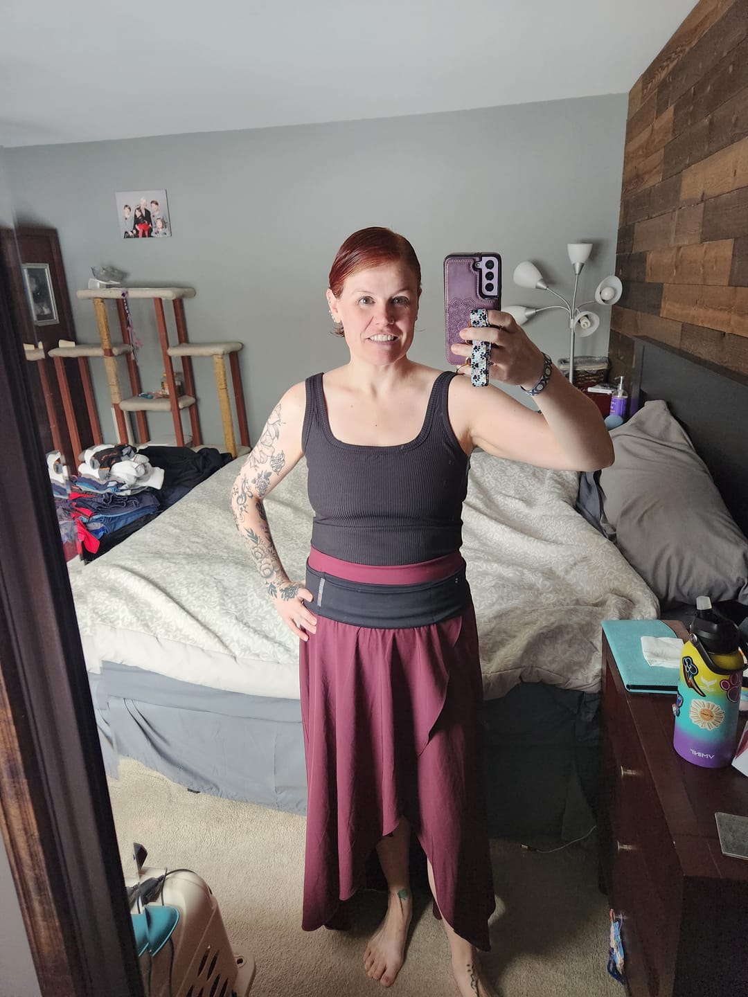 Customer photo review of Pocketed Wrap - Black
