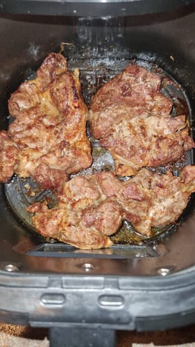 Customer photo review of Air Fryer Novio Grill & Fry