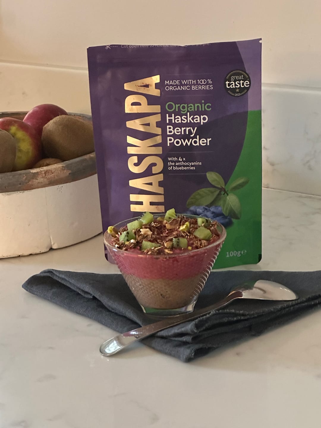 Customer photo review of Haskapa Organic Superfood Berry Powder