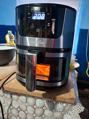 Customer photo review of Air Fryer Novio Grill & Fry