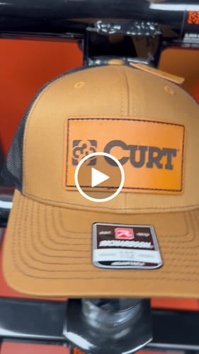 Customer video review of Custom Leather Patch Hats Richardson 112 Laser Engraved