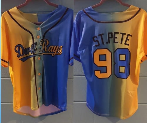 Customer photo review of Custom Black Yellow Classic Style Authentic Baseball Jersey