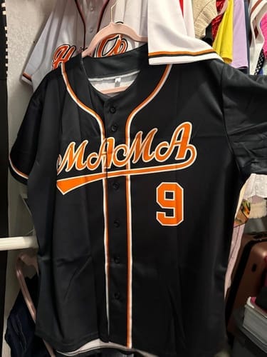 Customer photo review of Custom Red Navy-White Classic Style Authentic Baseball Jersey
