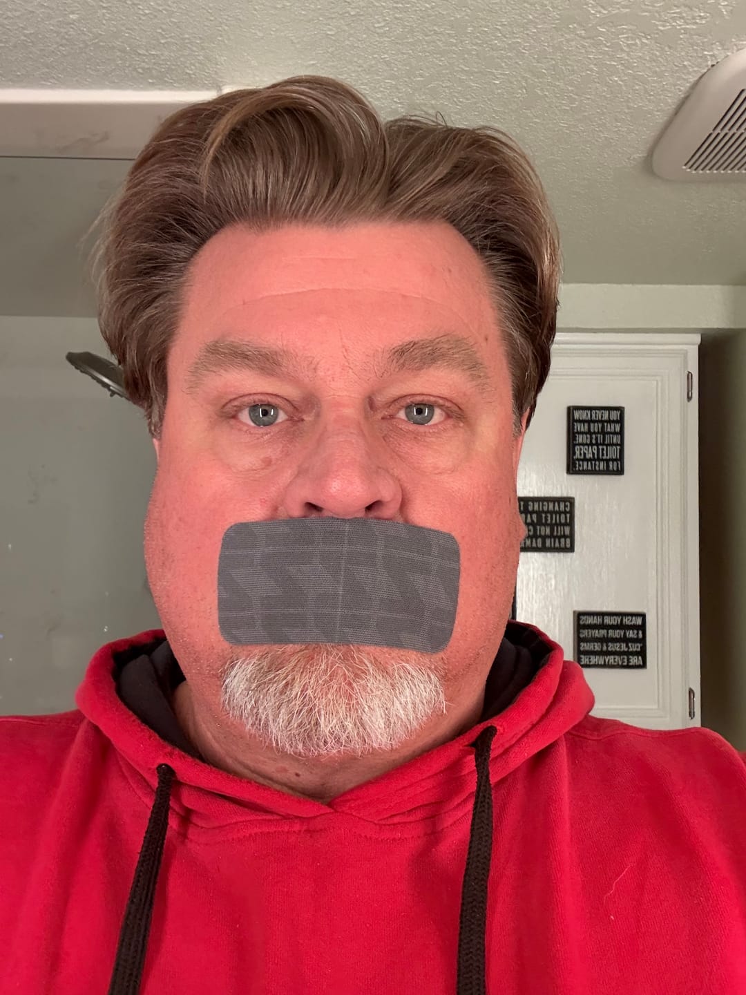 Customer photo review of ZzzTape - Mouth Tape