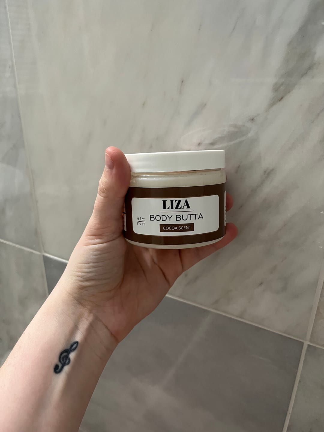 Customer photo review of Cocoa Body Butta