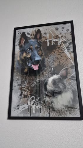 Customer photo review of Portrait Aquarelle - Duo
