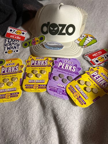 Customer photo review of NEW 6ct Dozo PERKS 7-OH | 6ct (120 mg Per Pack)
