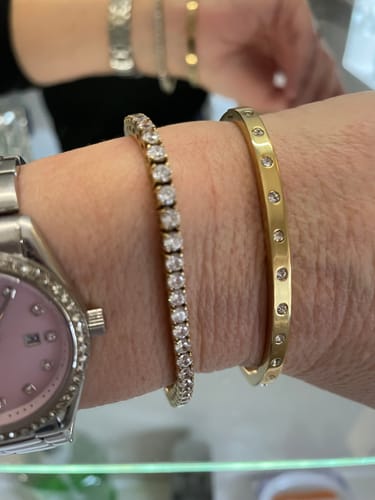 Customer photo review of Eternity Bangle