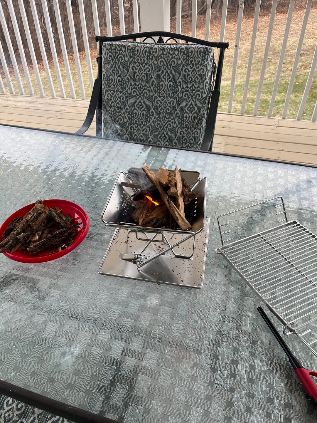 Customer photo review of Flatpack Grill, Stove, & Pit [NEW YEARS SALE]