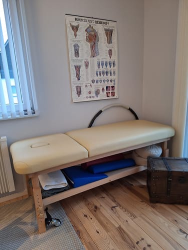 Customer photo review of Holzmassageliege Alexa