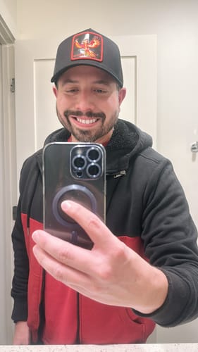 Customer photo review of Medieval Knight - "Legend" Trucker Hat