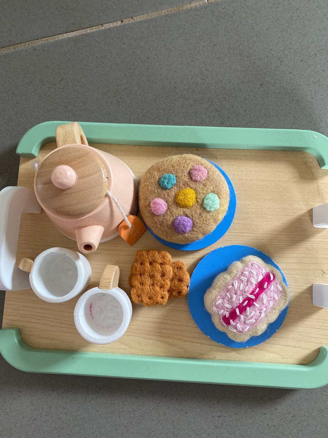 Customer photo review of Felt Soft M&M Pastel Cookie