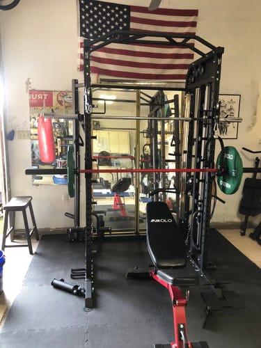 Customer photo review of MIKOLO M7 Home Gym Package