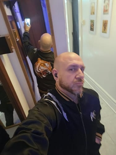 Customer photo review of Roaring Tiger Sukajan Souvenir Jacket