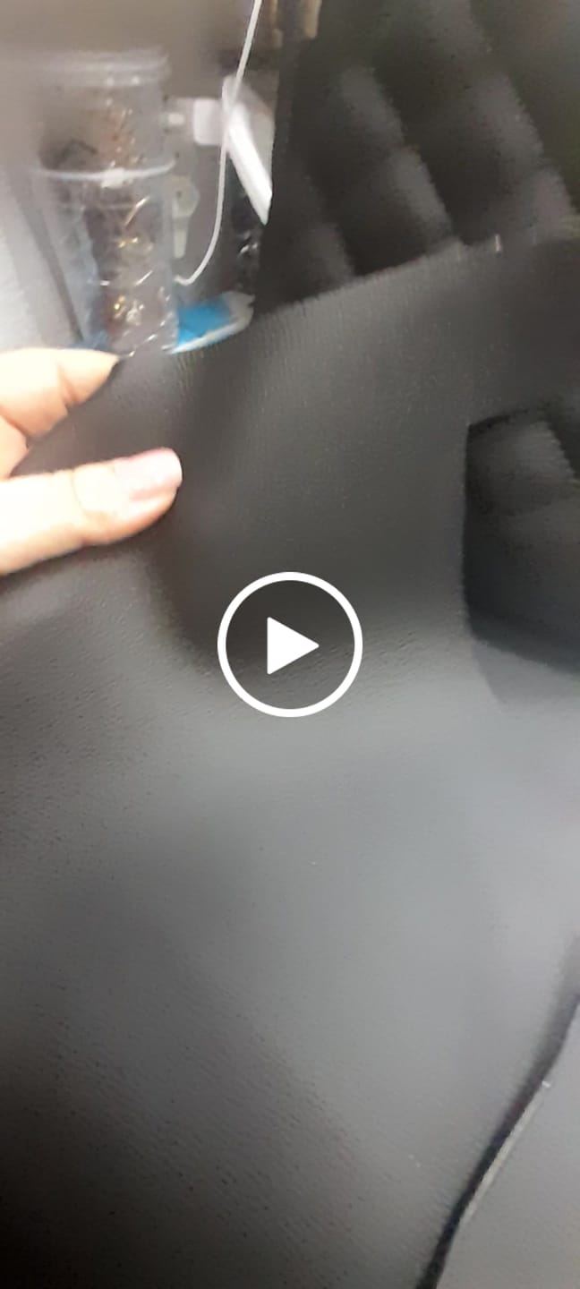 Customer video review of DOLLARO 0.8MM COM FUNDO DE MALHA COR PRETO