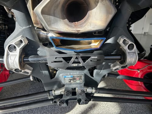 Customer photo review of RPM Can-Am Maverick R 3" E-Valve Mid Pipe / Electronic Dump Valve