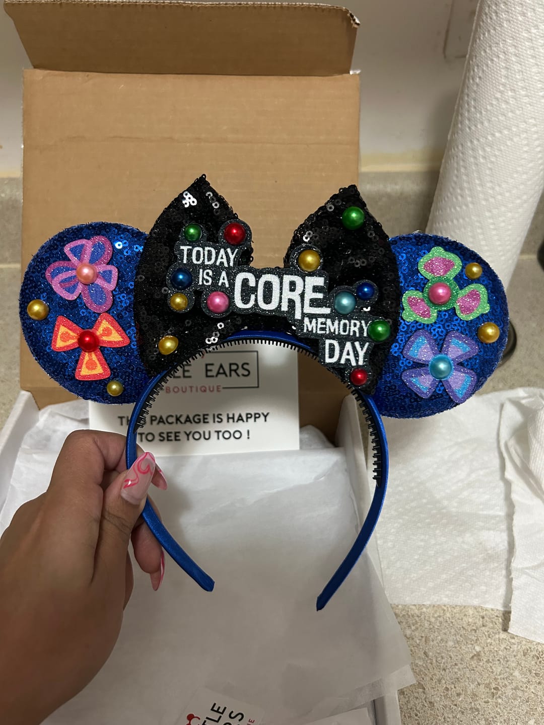 Customer photo review of Core Memory Day Mickey Ears