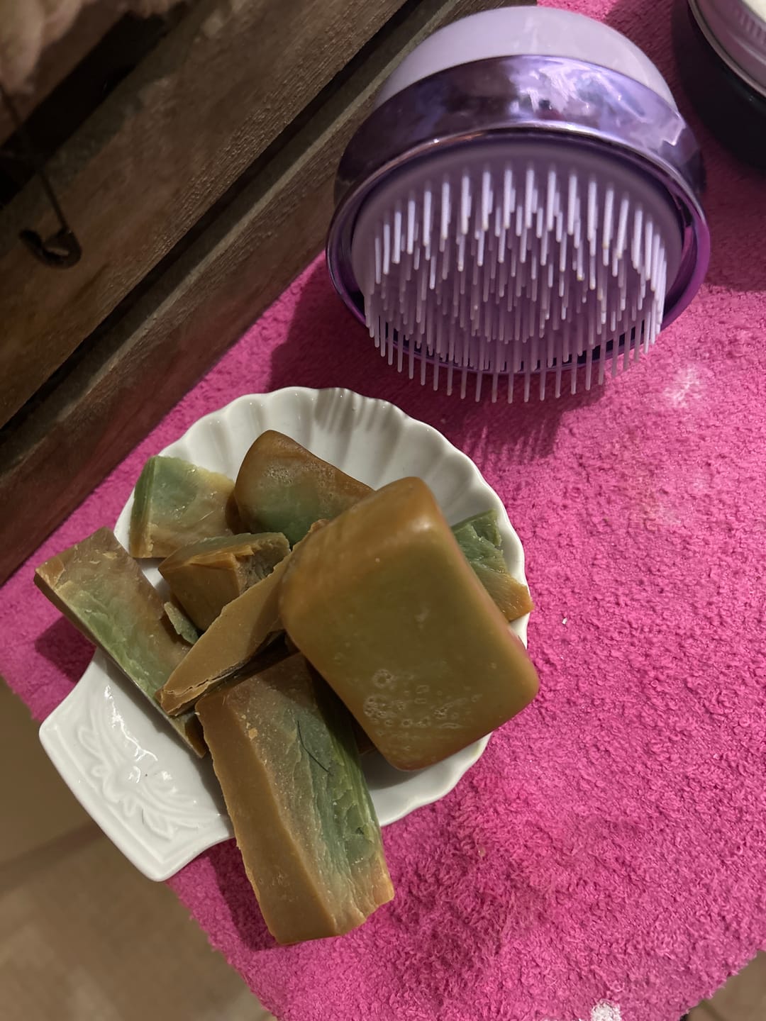 Customer photo review of Traditional Aleppo Soap 40% (200g)