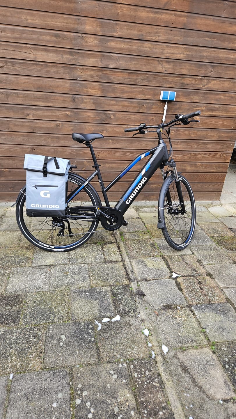 Customer photo review of GRUNDIG 3 in 1 Fahrradtasche