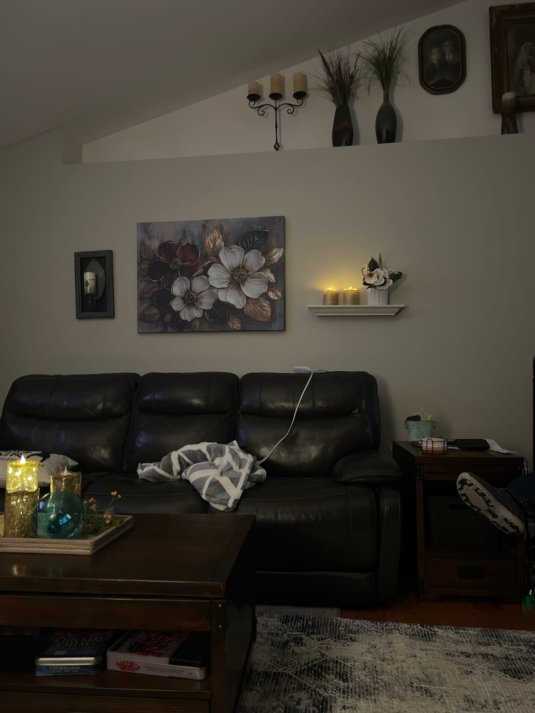 Customer photo review of Nature Wall Art: Floral Symphony V4