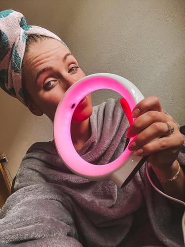 Verified customer photo review of Infinity Lamp